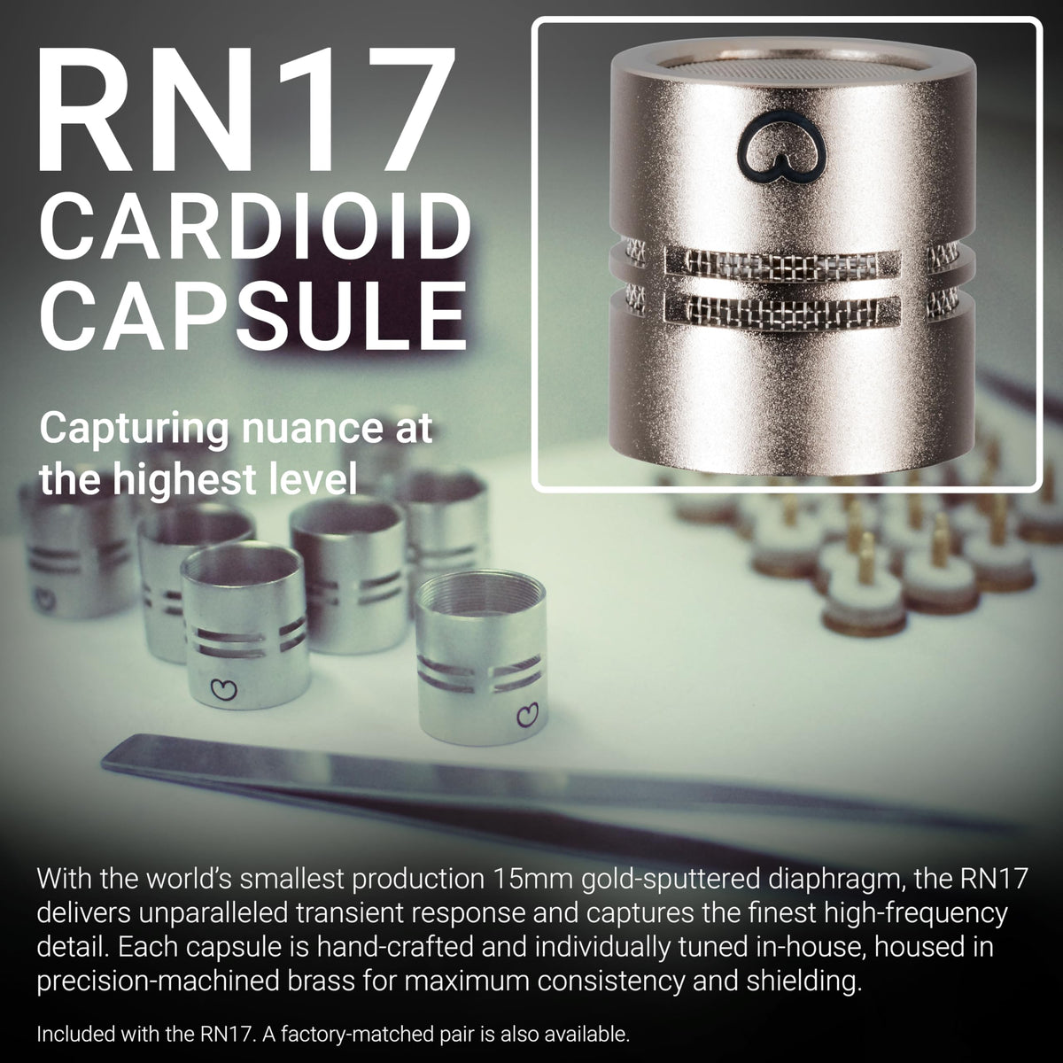 sE Electronics RN17 Omni Omnidirectional Capsule