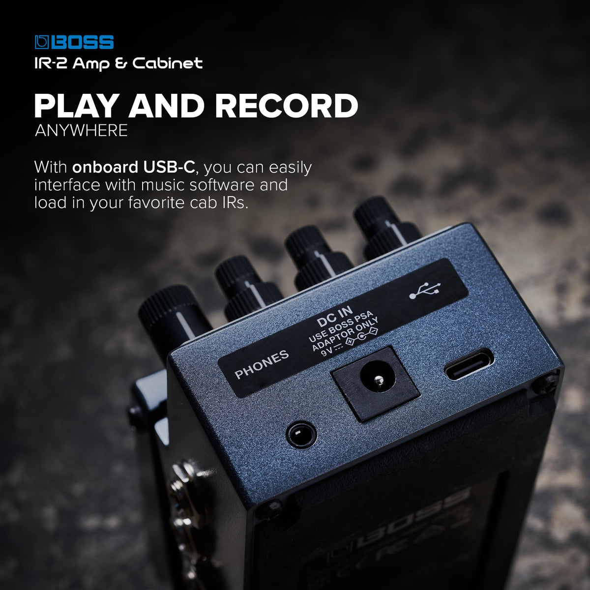 BOSS IR-2 Amp & Cabinet Pedal