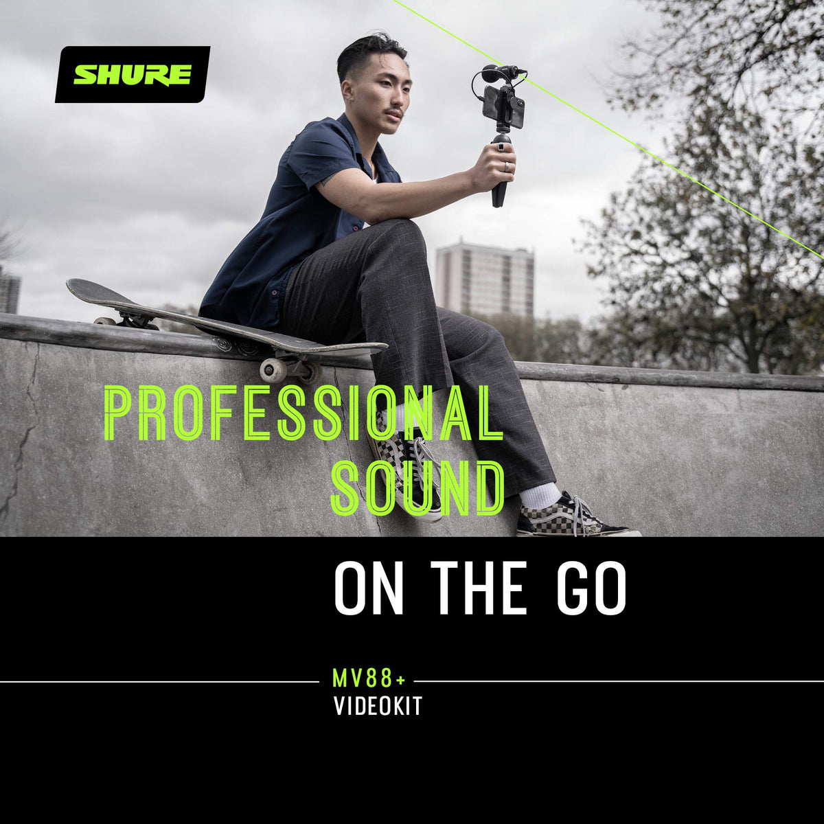 Shure MV88+DIG-VIDKIT Digital Stereo Microphone Video Kit