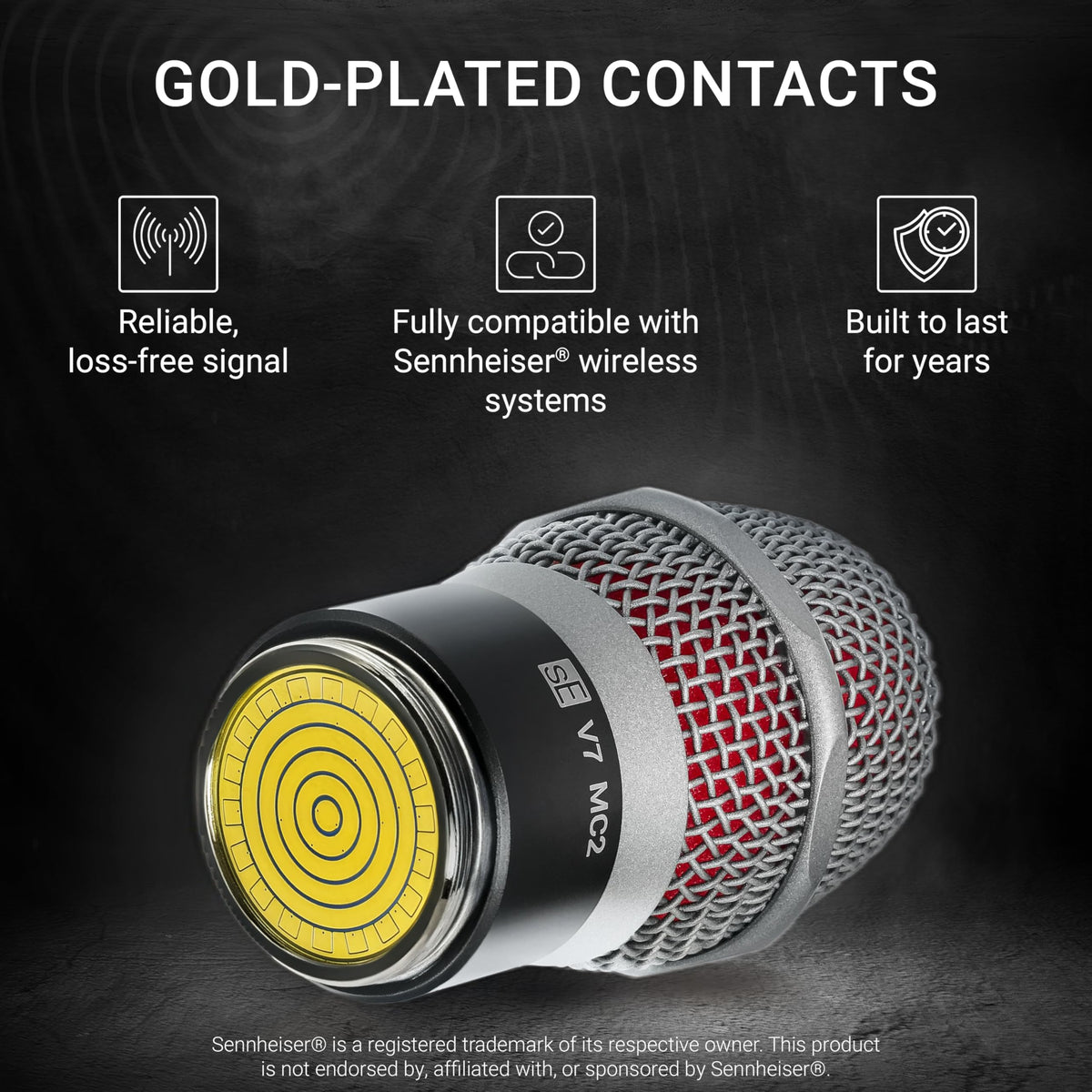 sE Electronics V7 MC2 Sennheiser Wireless Mic Capsule