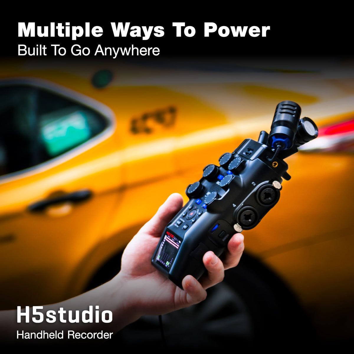 Zoom H5studio 32-Bit Float Handheld Recorder