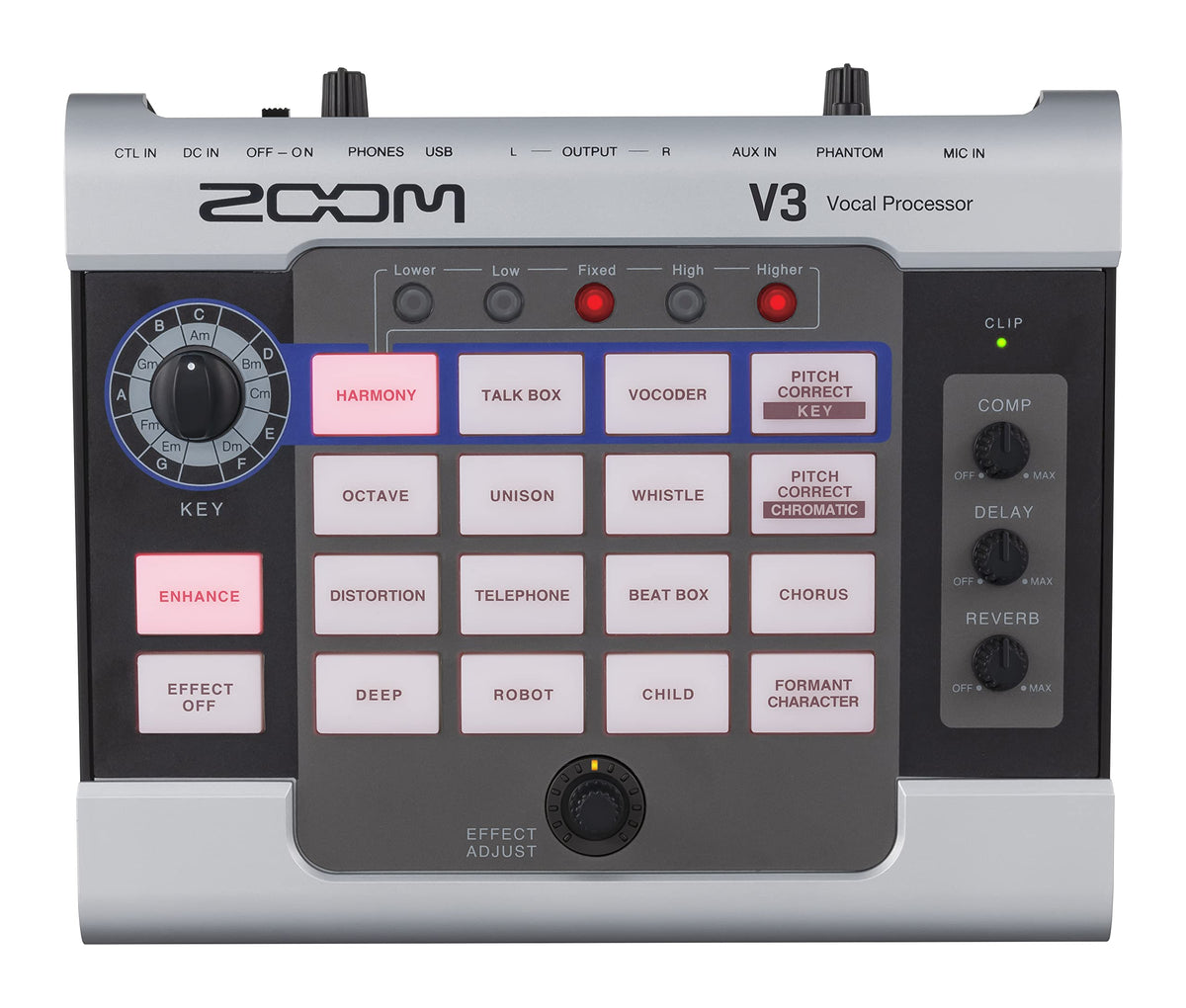 Zoom V3 Vocal Processor with USB Audio Interface