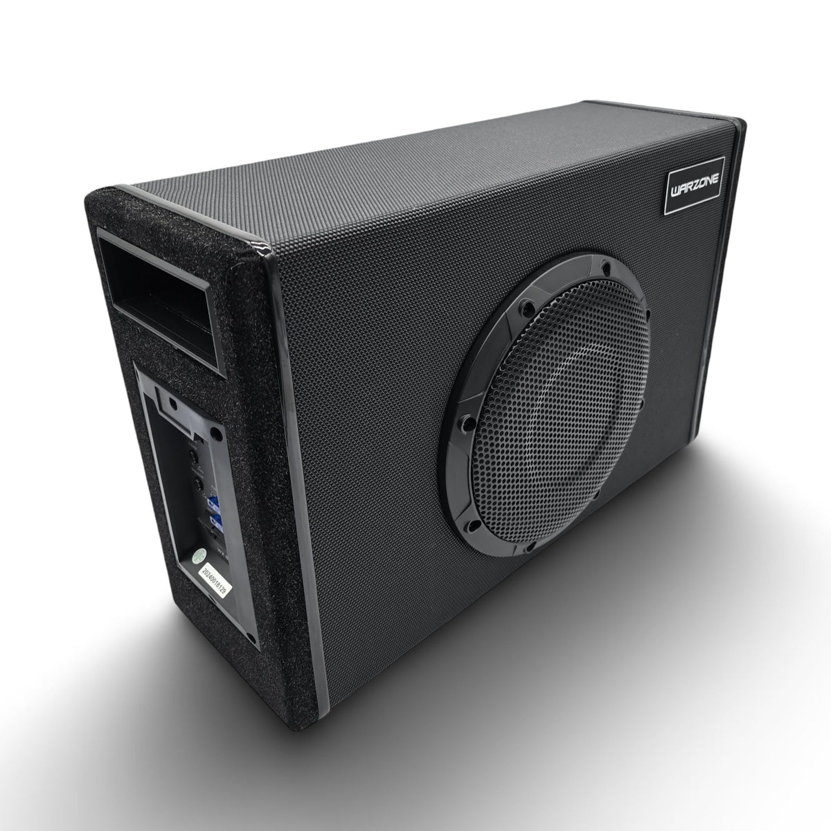 Warzone WZ10SUB 10" Powered Vented Car Subwoofer