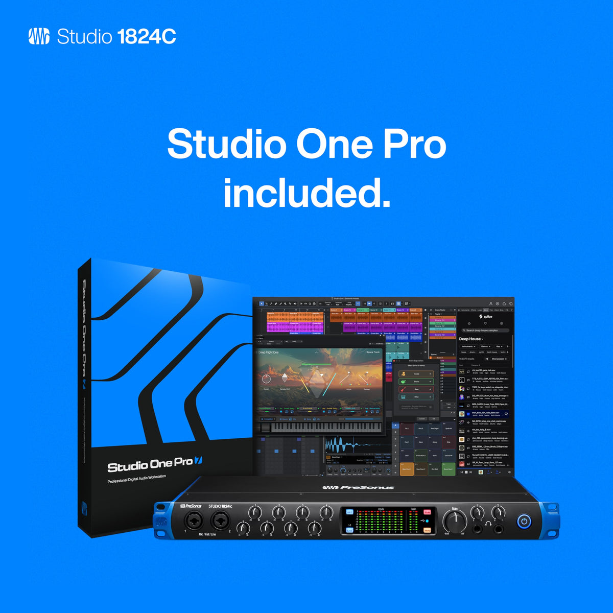 PreSonus Studio 1824c USB-C Audio Interface