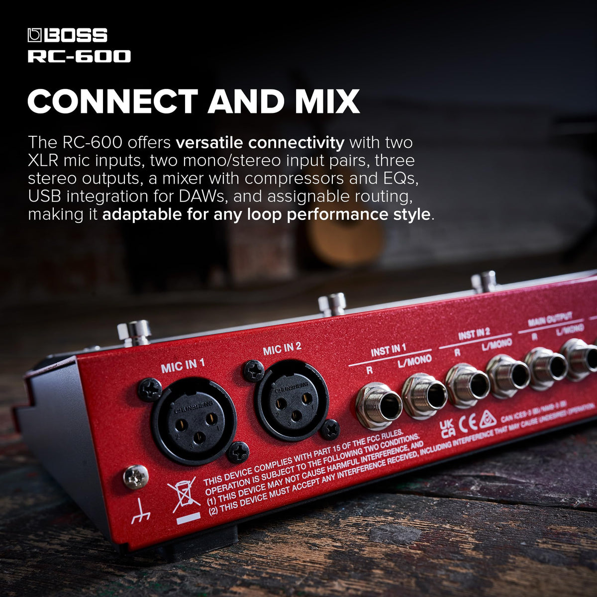 BOSS RC-600 Floor-Based Loop Station