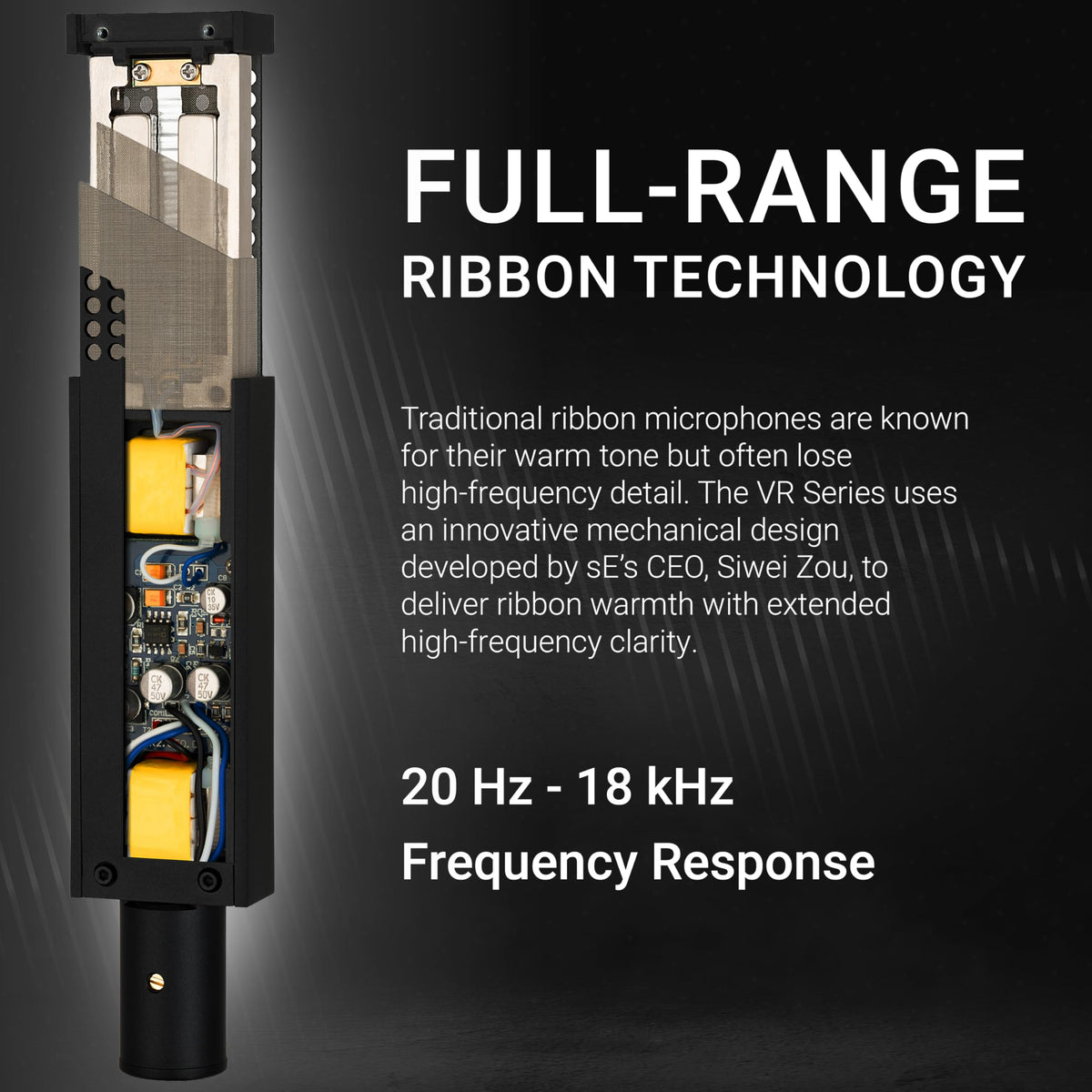 sE Electronics VR2 Active Ribbon Microphone