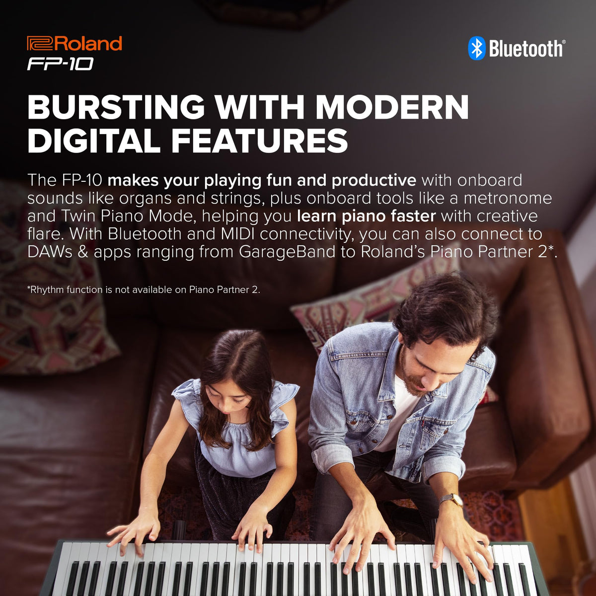 Roland FP-10-BK 88-Key Digital Piano