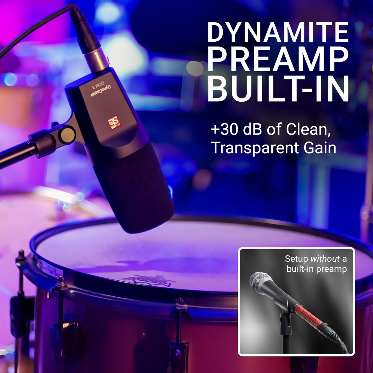 sE Electronics DynaCaster DCM 6 Dynamic XLR Microphone