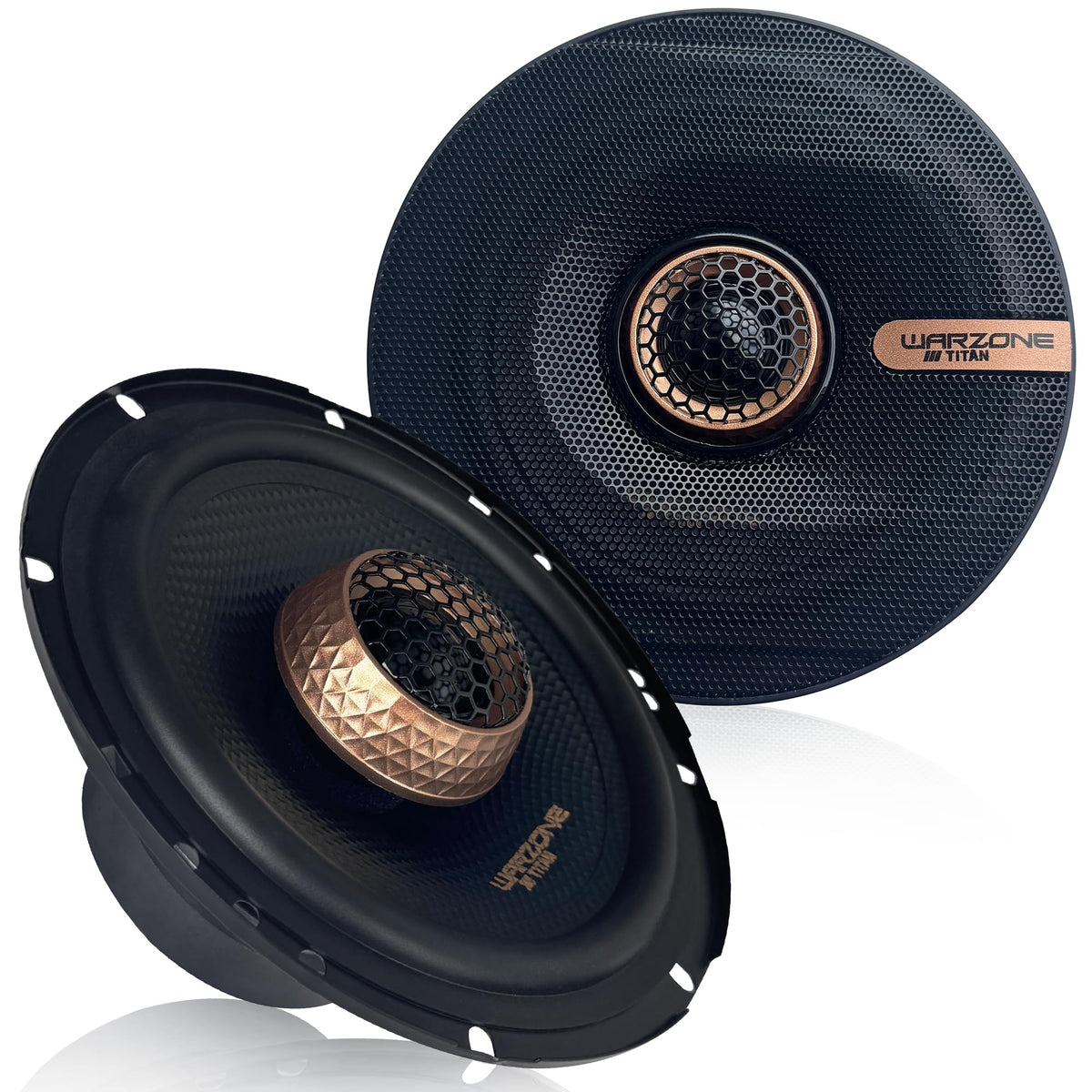 WARZONE WZ-65PTI 6.5" Super Coaxial Speaker Pair