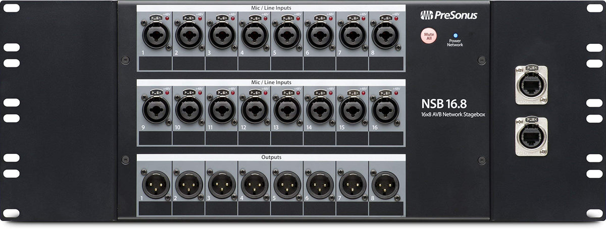 PreSonus NSB16-8 16x8 AVB-Networked Stage Box