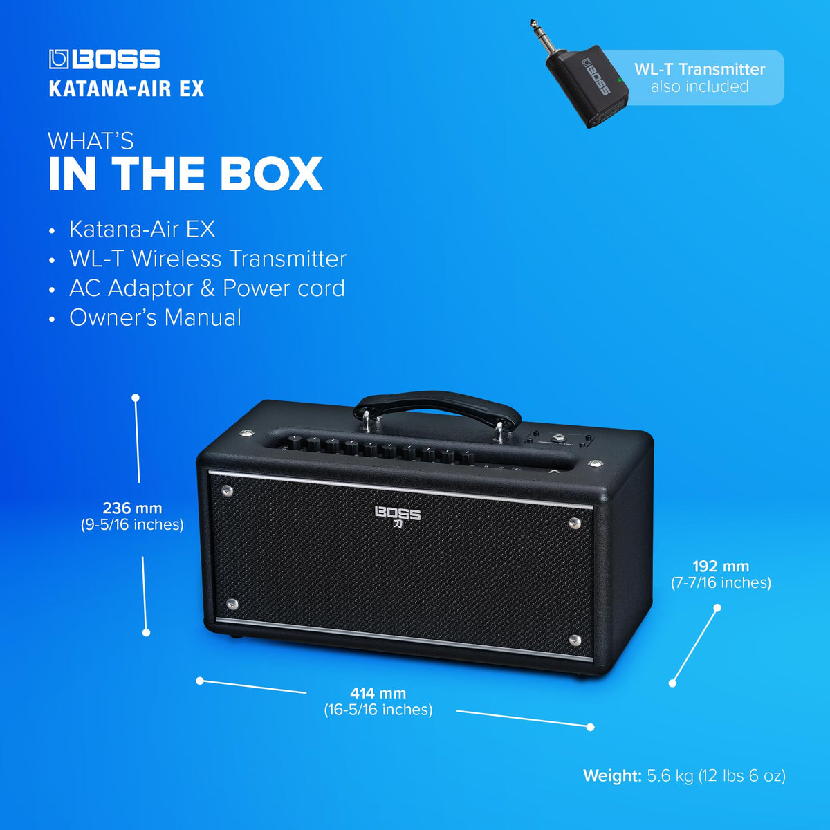 BOSS KTN-AIR EX Wireless 35W Guitar Amplifier