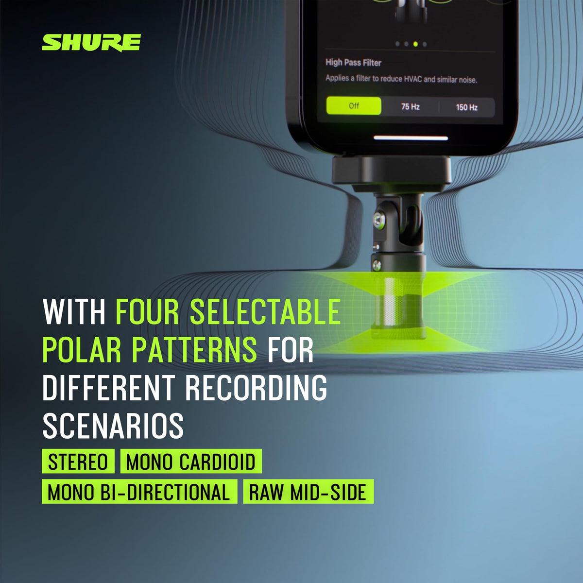 Shure MV88-USBC USB-C Stereo Microphone