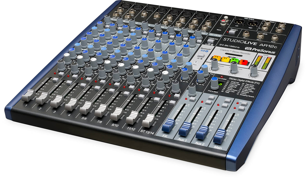 PreSonus StudioLive AR12c 14-Channel Analog Mixer