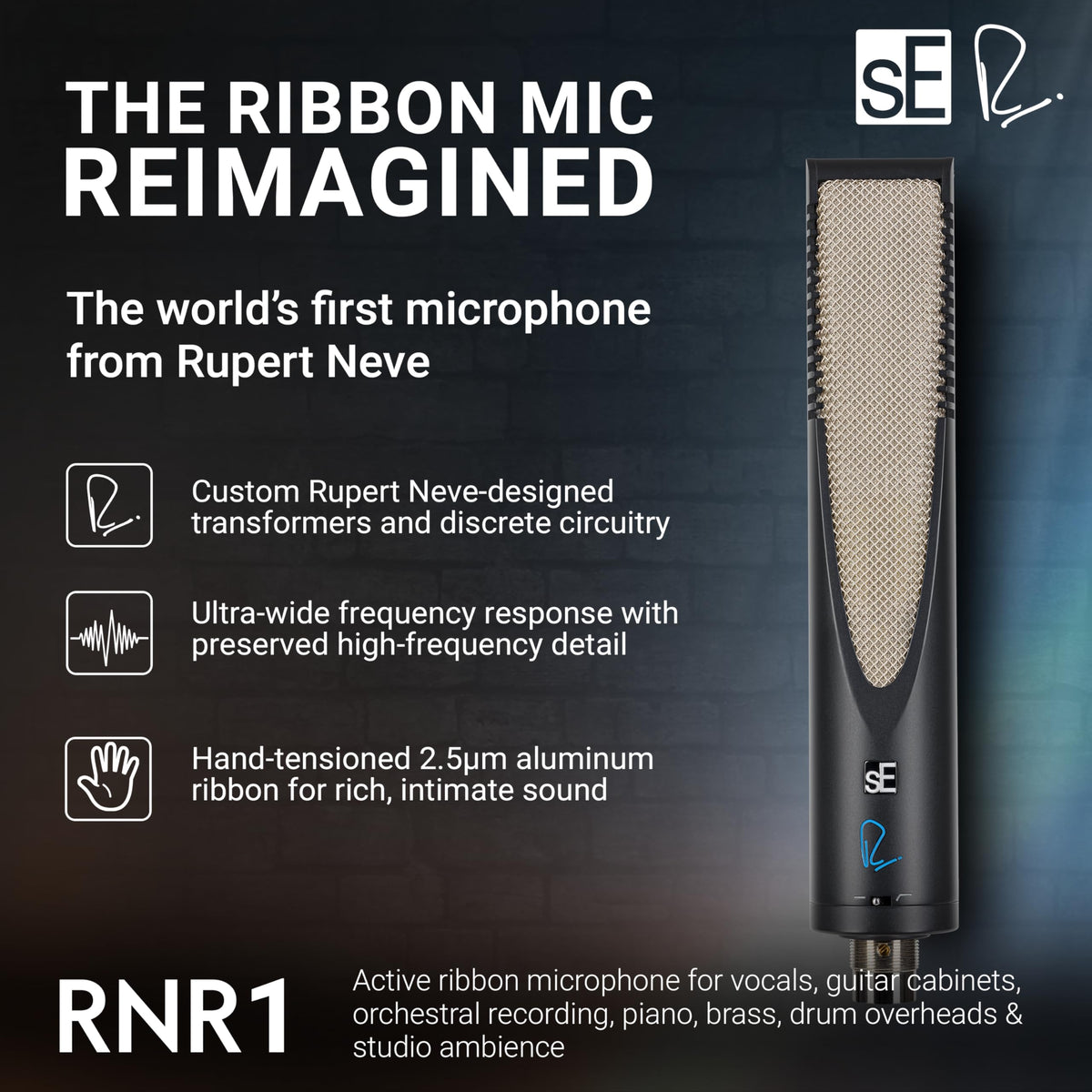 sE Electronics RNR1 Active Ribbon Microphone