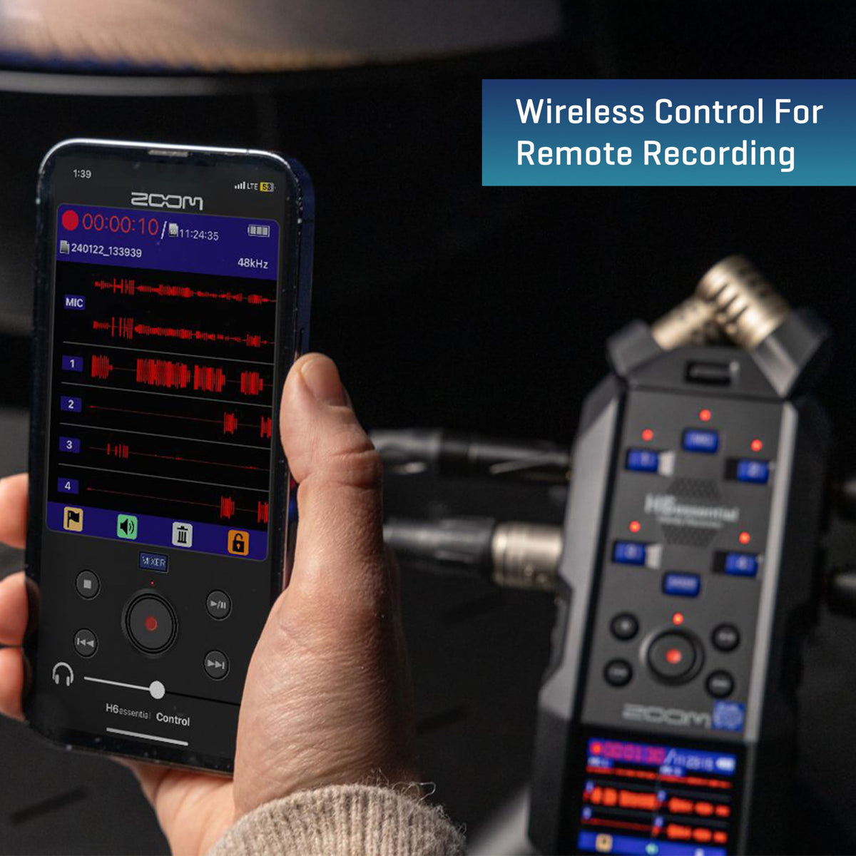 Zoom BTA-1 Bluetooth Adapter for Compatible Zoom Devices