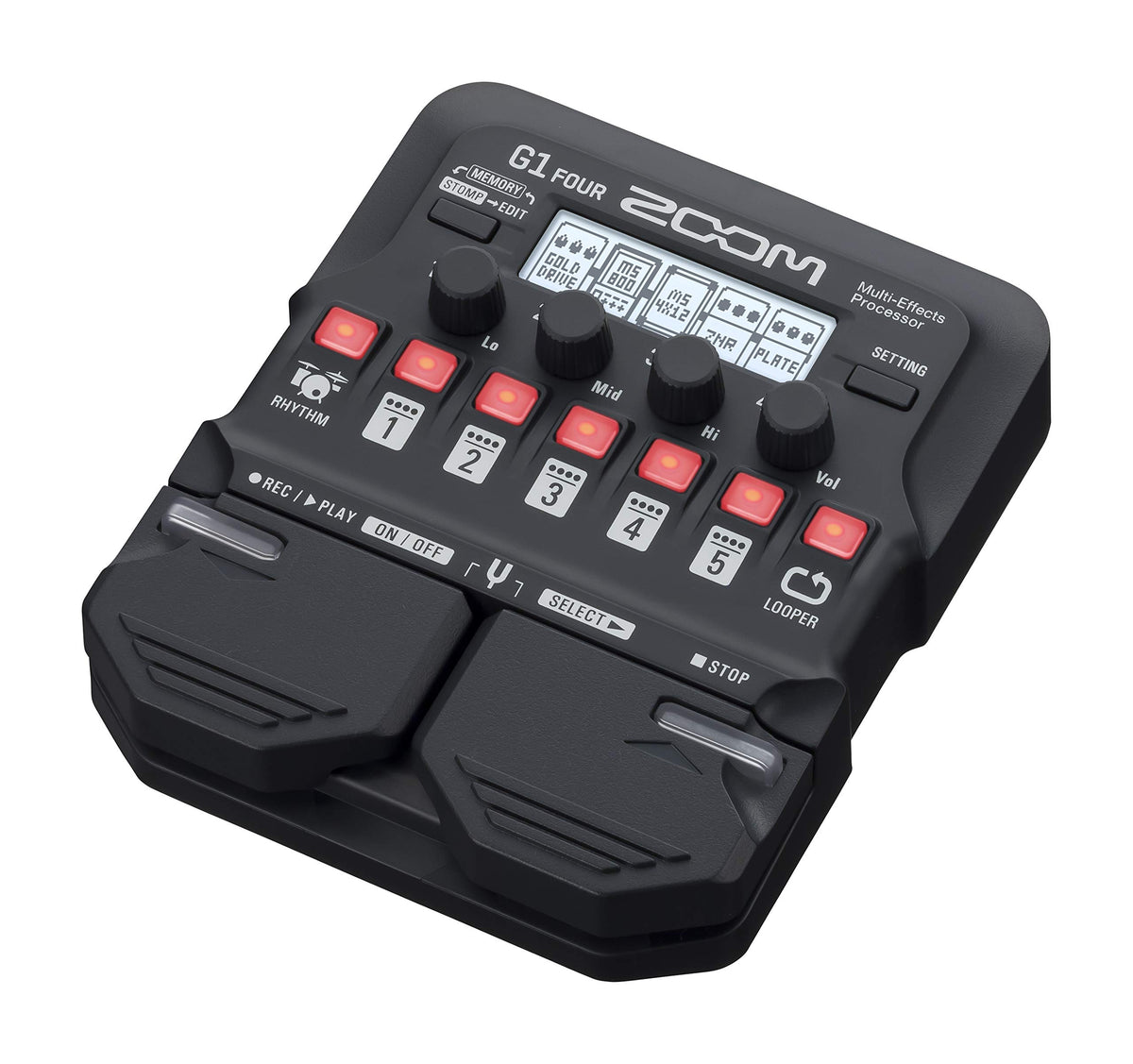 Zoom G1 FOUR Guitar Multi-Effects Processor