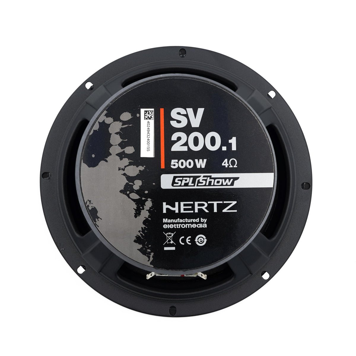Hertz SV200-1 8" 4-Ohm SPL Midrange Speakers