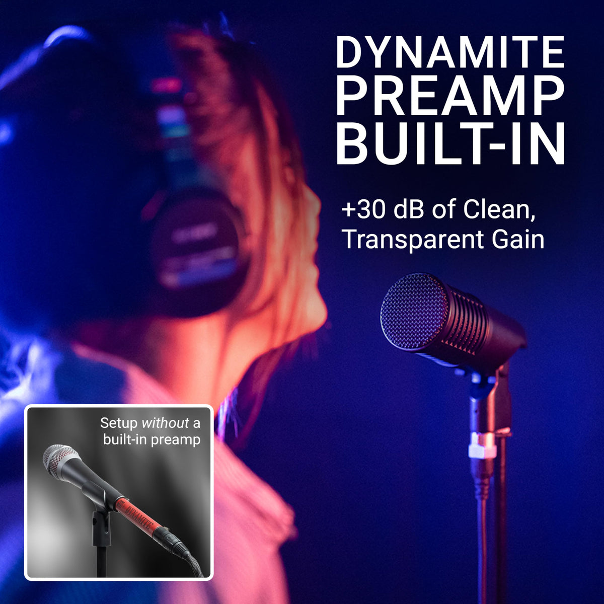 sE Electronics DYNACASTER DCM 8 Dynamic Microphone