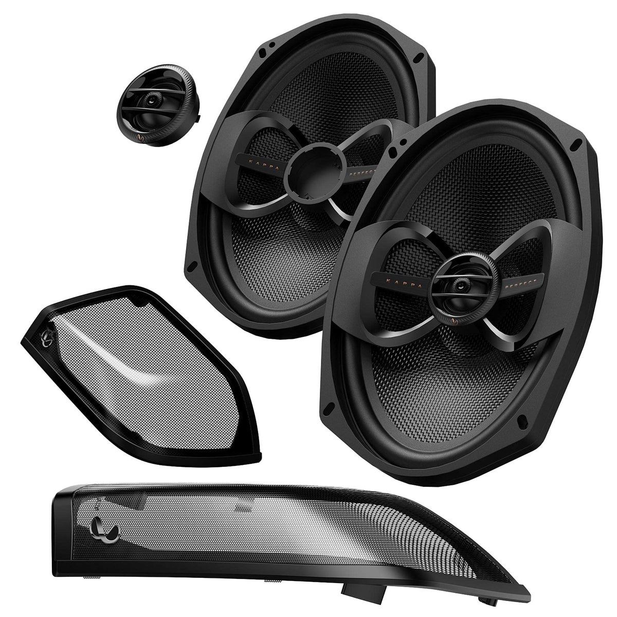Infinity Kappa Perfect 900X 6" x 9" Motorcycle Speakers