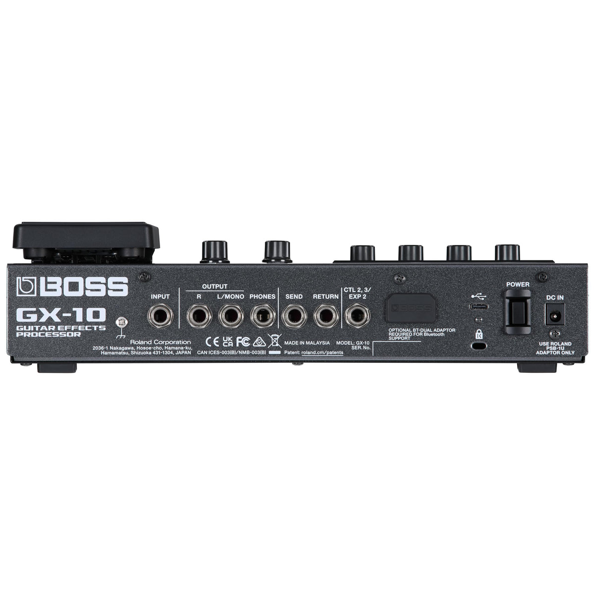 BOSS GX-10 Guitar & Bass Effects Processor
