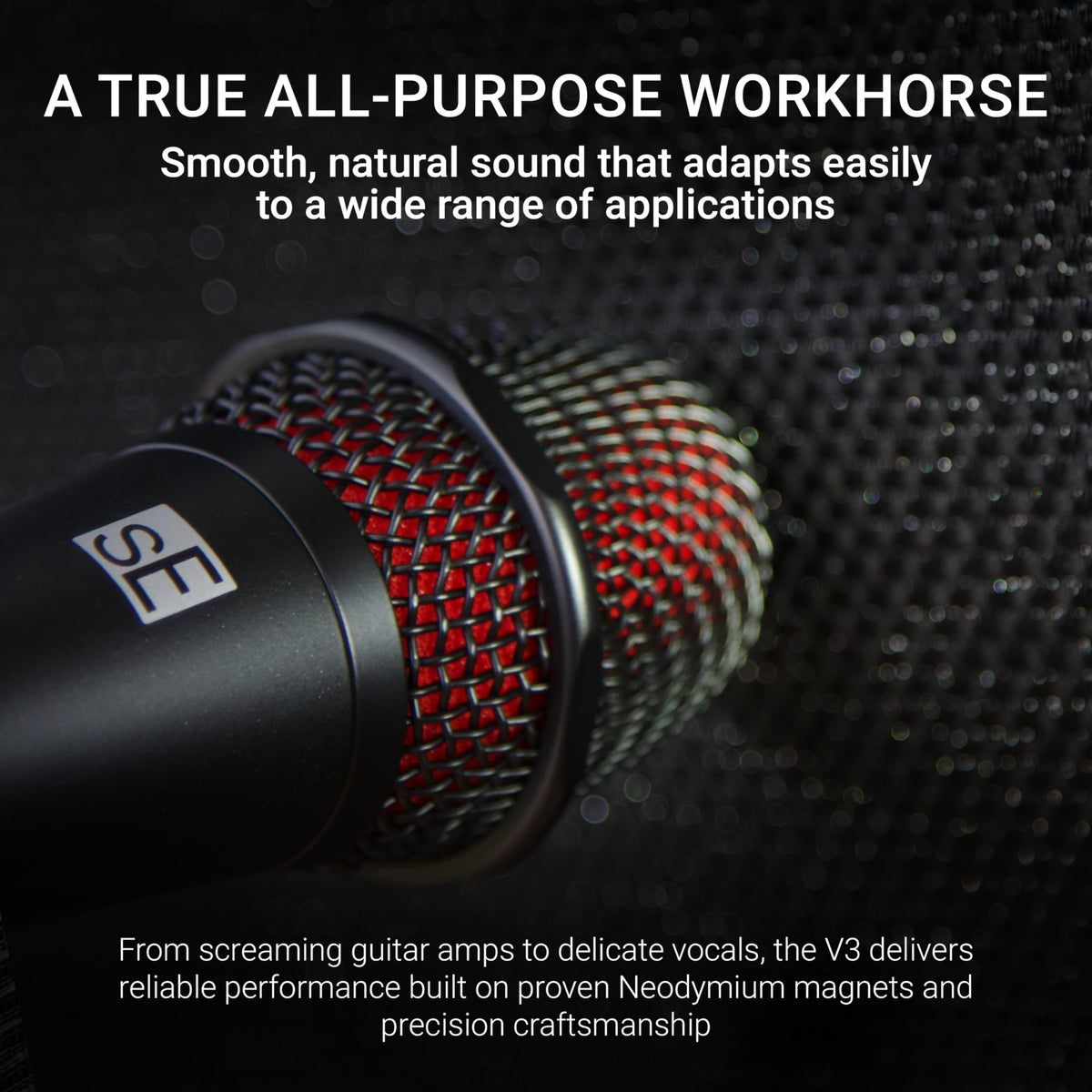 sE Electronics V3 Dynamic Cardioid Vocal Microphone