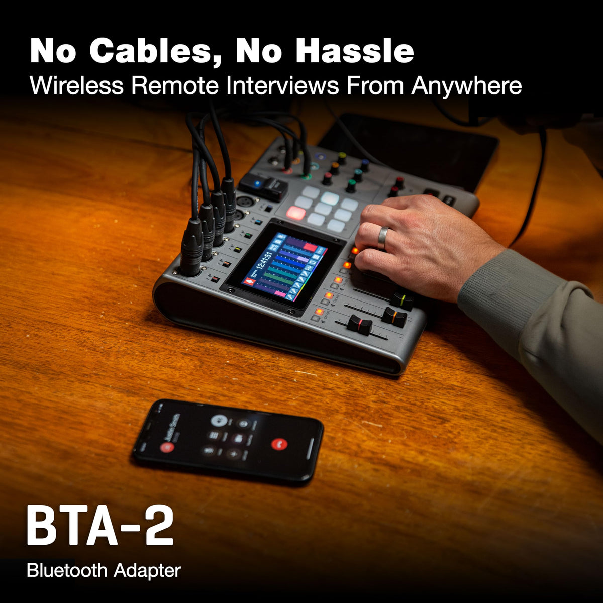Zoom BTA-2 Bluetooth Adapter for PodTrak Recorders
