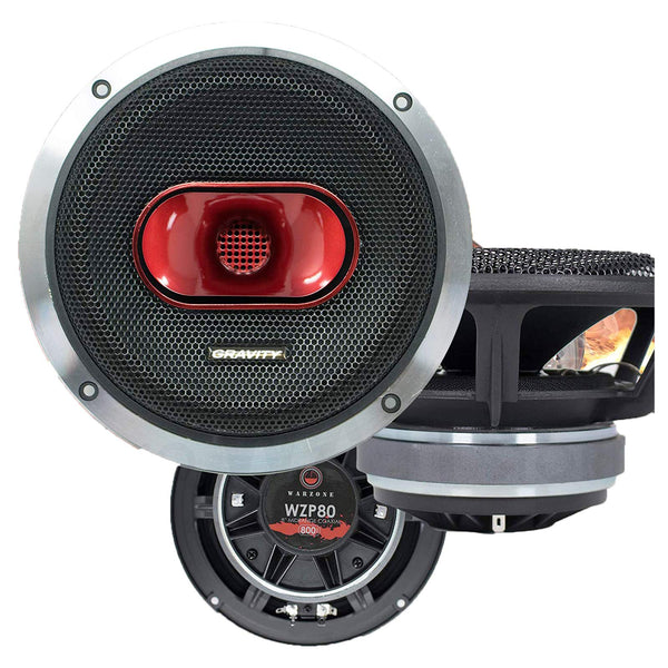 Gravity WZP80 8" Warzone Coaxial Midrange Speaker