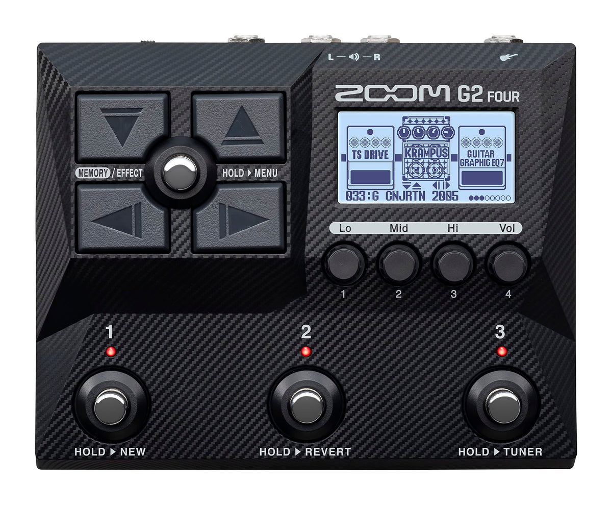 Zoom G2 FOUR Guitar Multi-Effects Processor