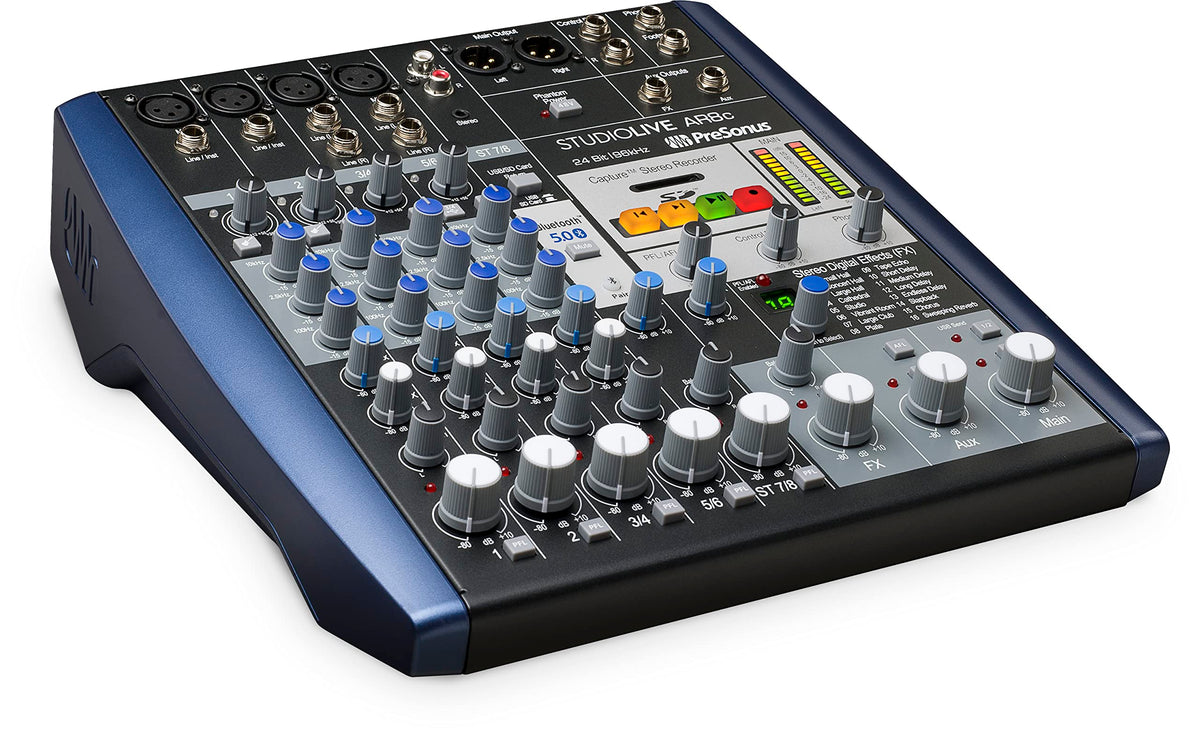 PreSonus StudioLive AR8c 8-Channel Analog Mixer