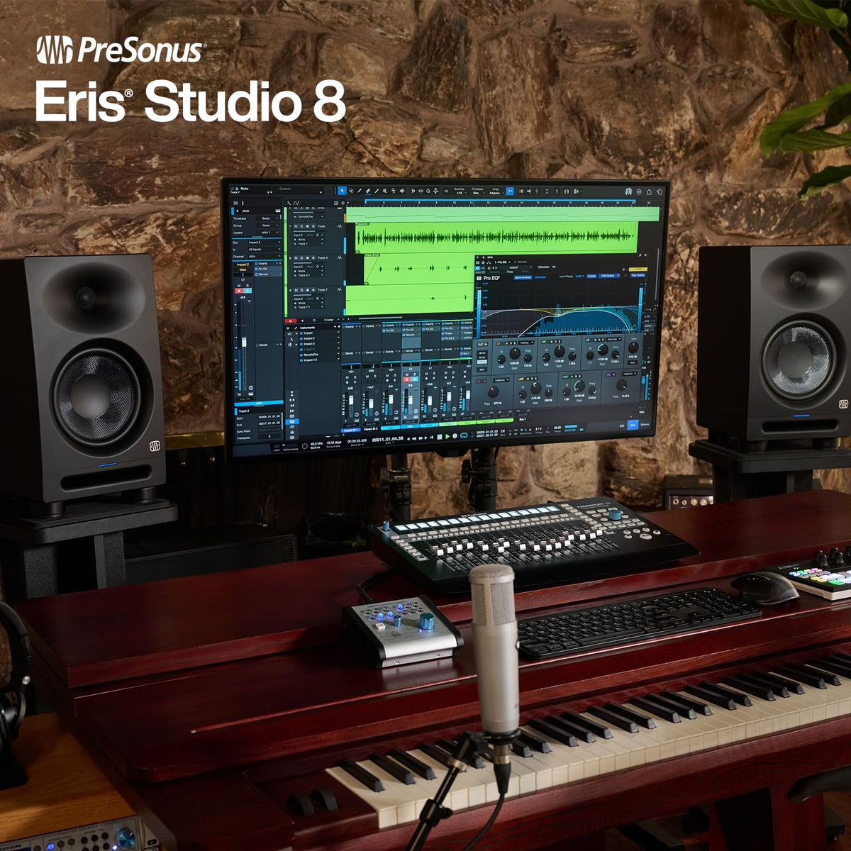 PreSonus ERIS-STUDIO8 8" Active Studio Monitor