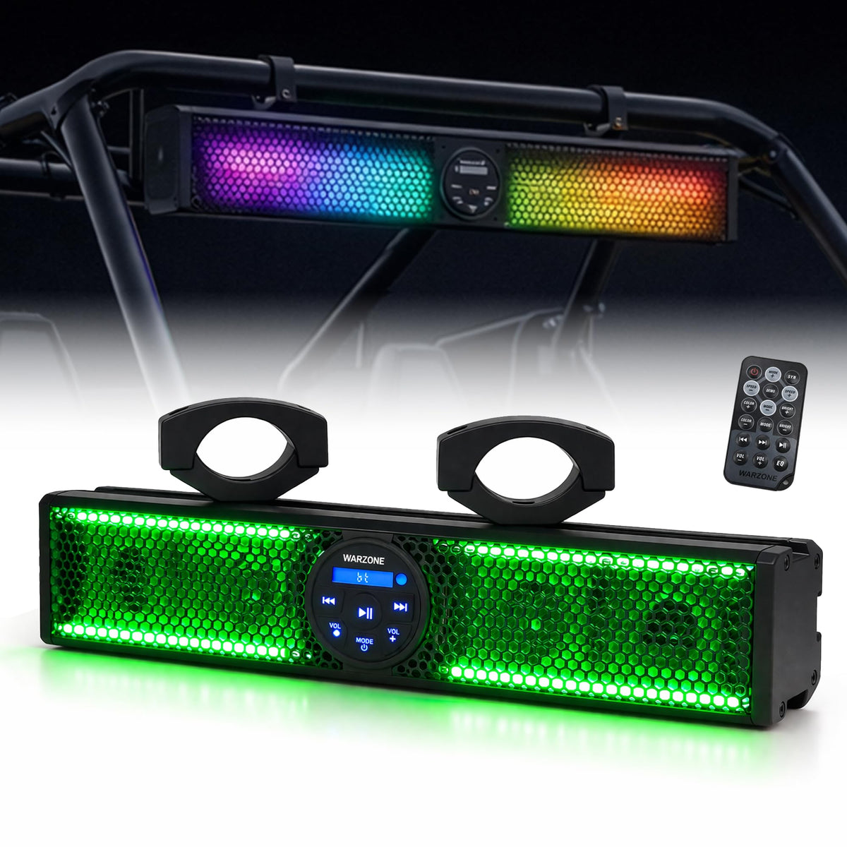 WARZONE WZS17RGB 17" Bluetooth RGB Soundbar