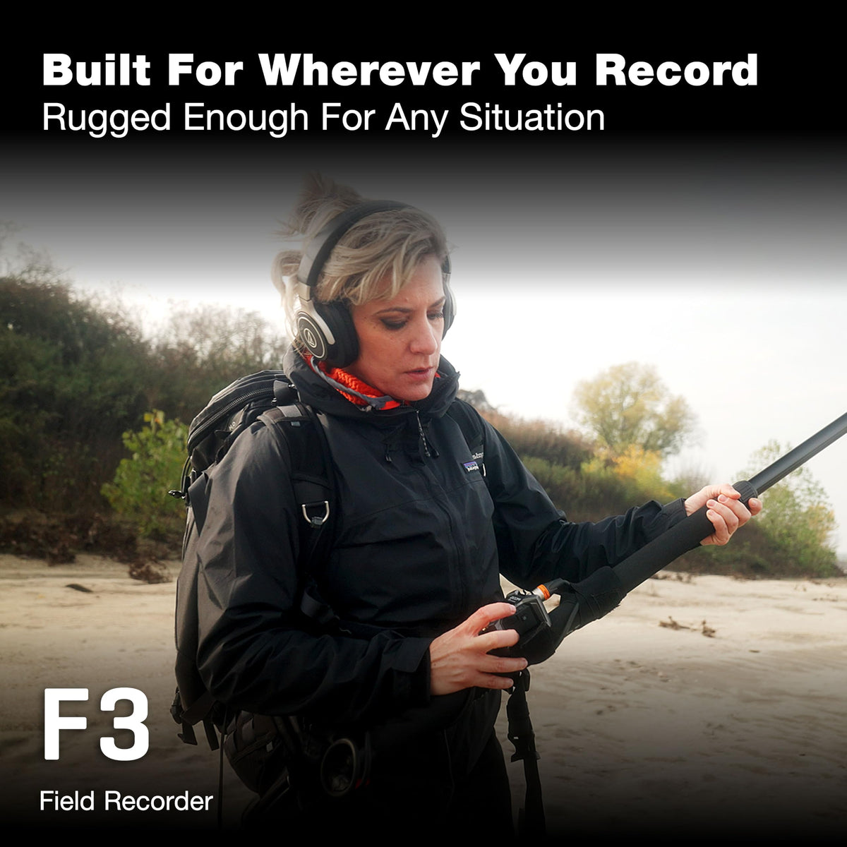 Zoom F3 32-Bit Float Field Recorder