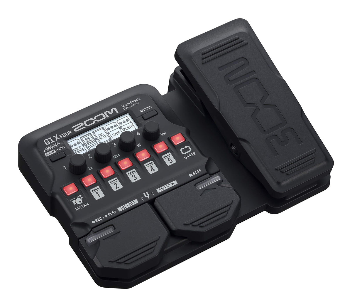 Zoom G1X FOUR Guitar Multi-Effects Processor