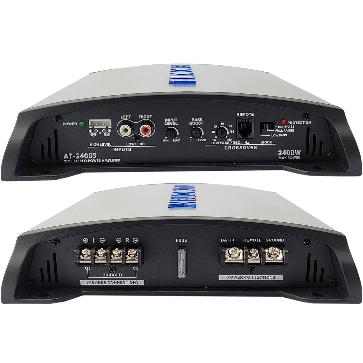 Audiotek AT-2400S 2-Channel Car Amplifier