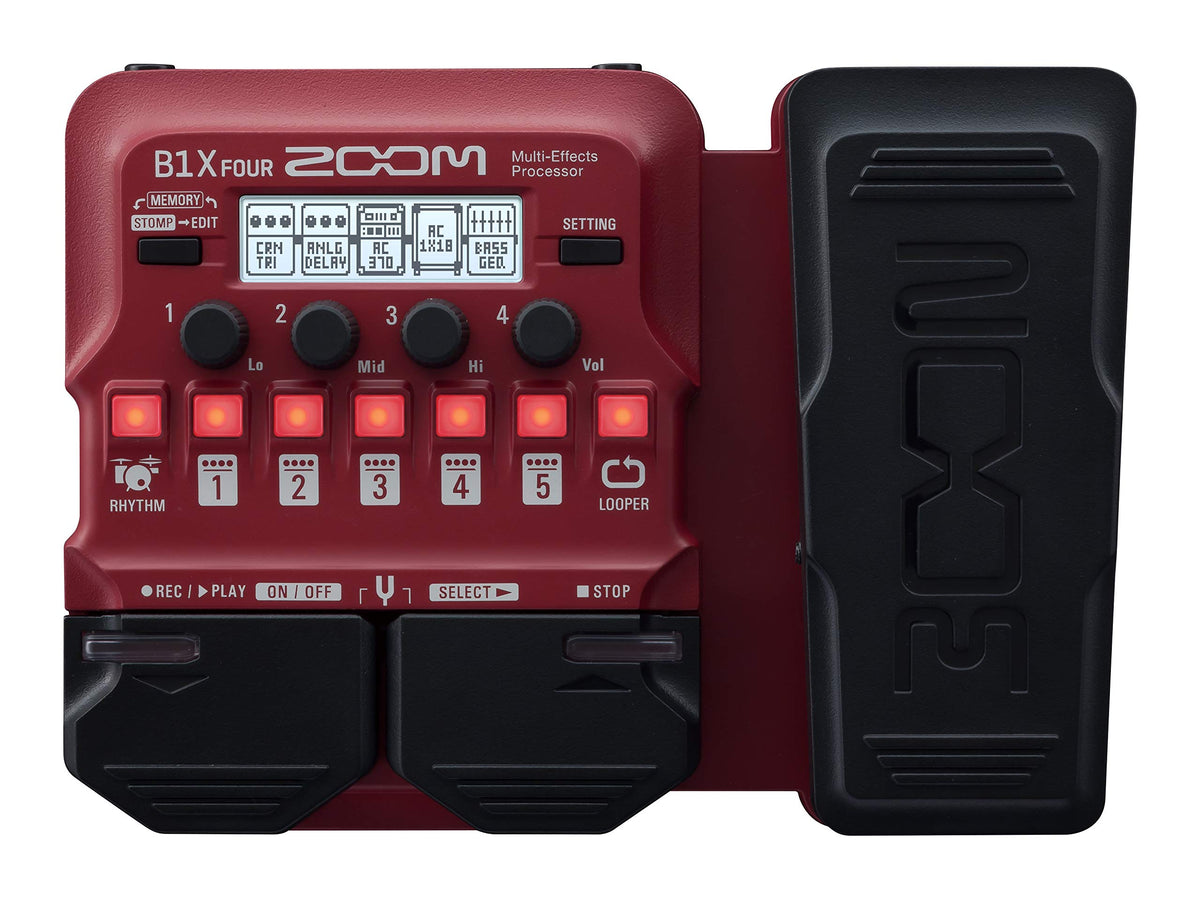 Zoom B1X FOUR Bass Multi-Effects Processor