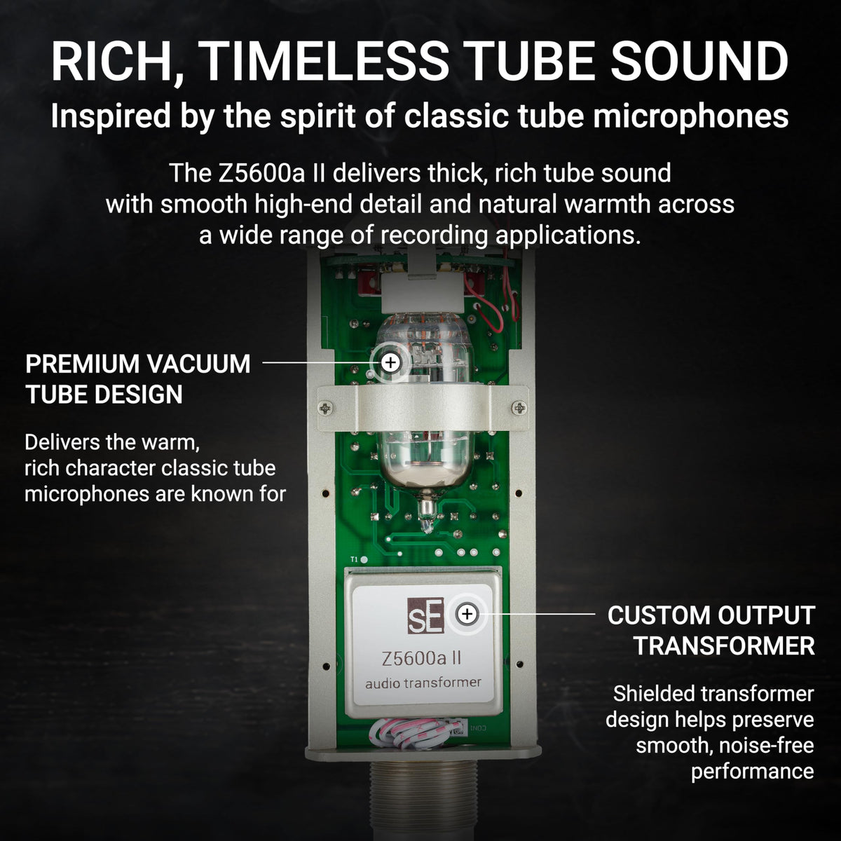sE Electronics Z5600a II Tube Condenser Microphone