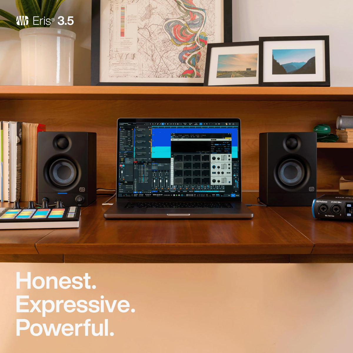 PreSonus ERIS-3-5 3.5" Powered Studio Monitors