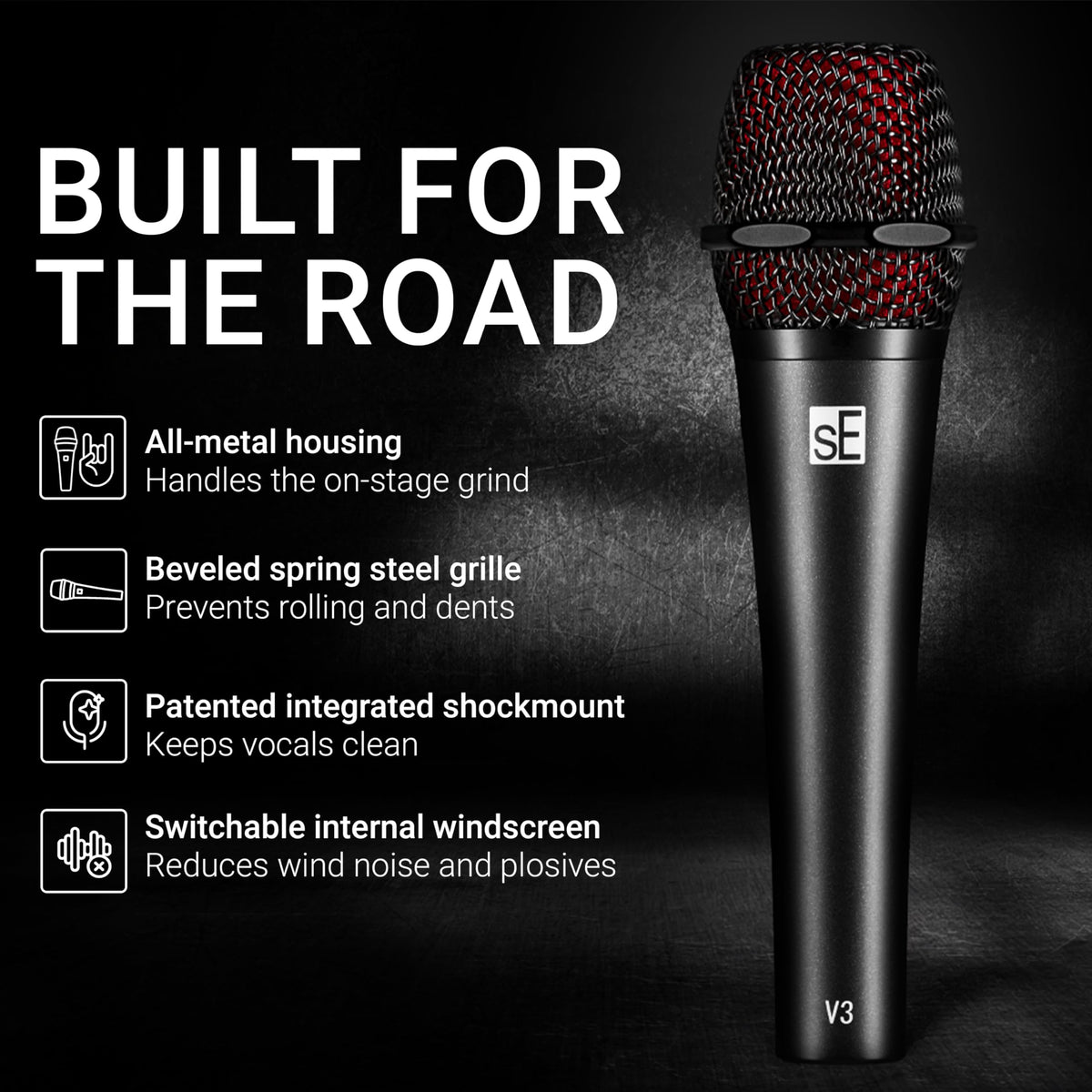 sE Electronics V3 Dynamic Cardioid Vocal Microphone