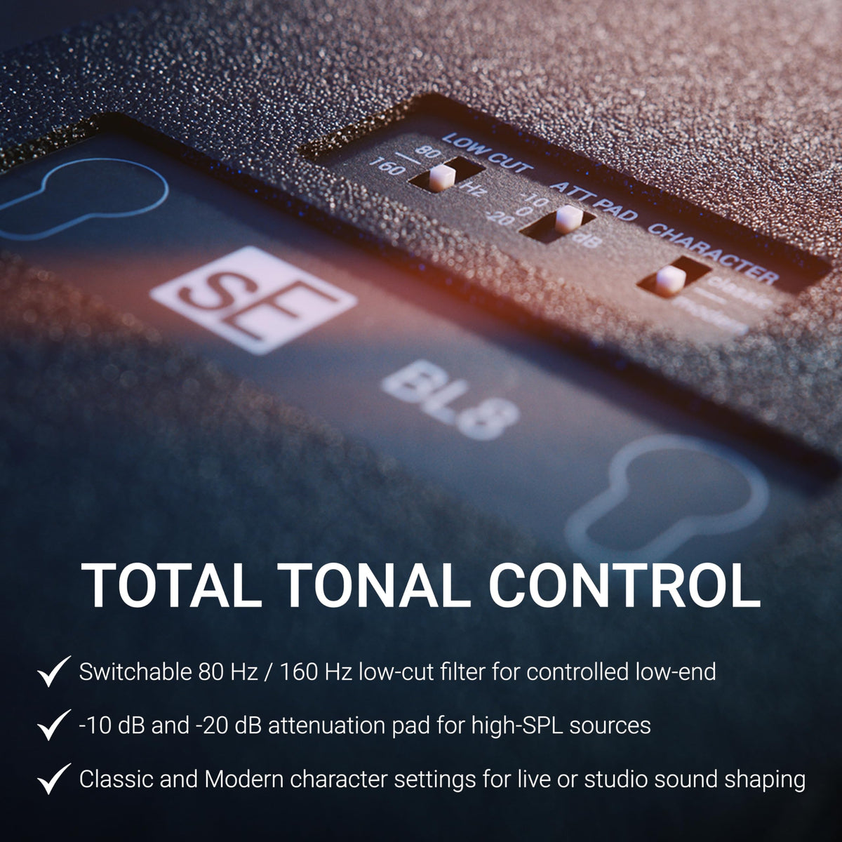 sE Electronics BL8 Half-Cardioid Boundary Microphone