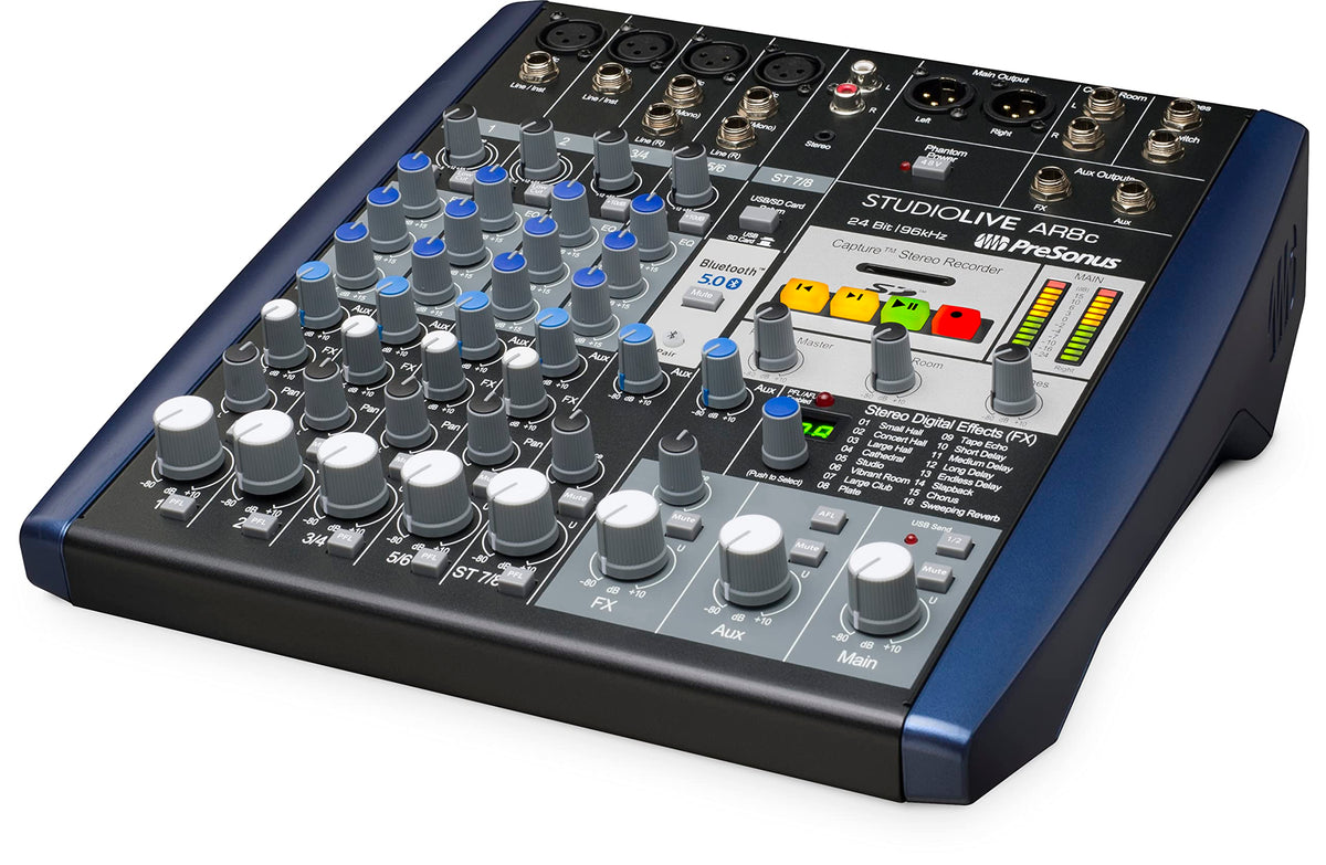 PreSonus StudioLive AR8c 8-Channel Analog Mixer