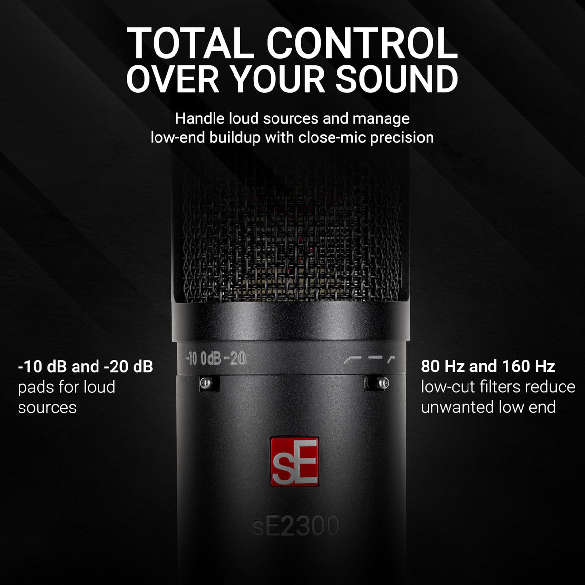 sE Electronics sE2300 Multi-Pattern Condenser Microphone