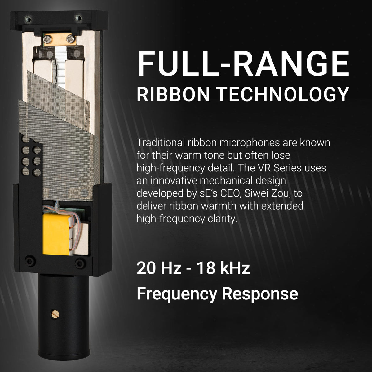 sE Electronics VR1 Passive Ribbon Microphone