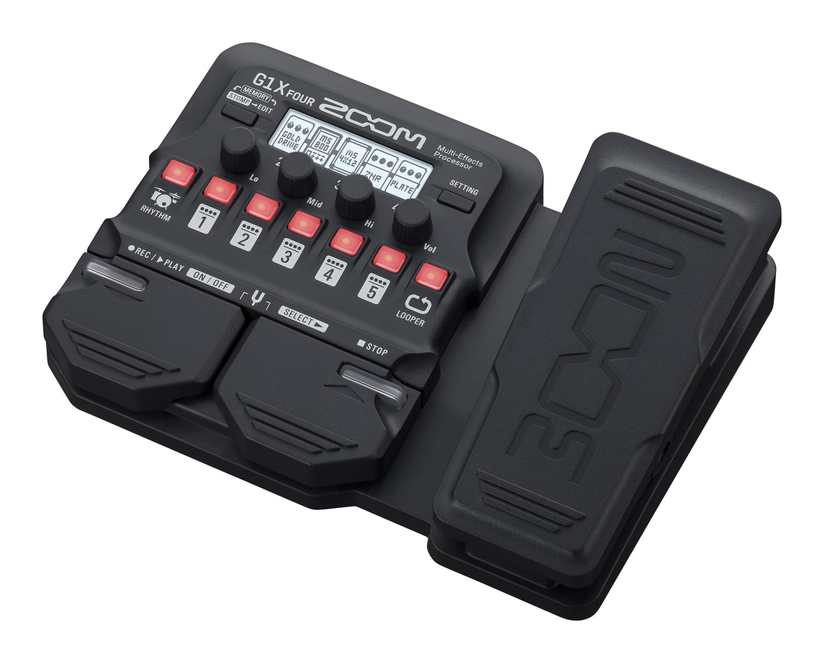 Zoom G1X FOUR Guitar Multi-Effects Processor