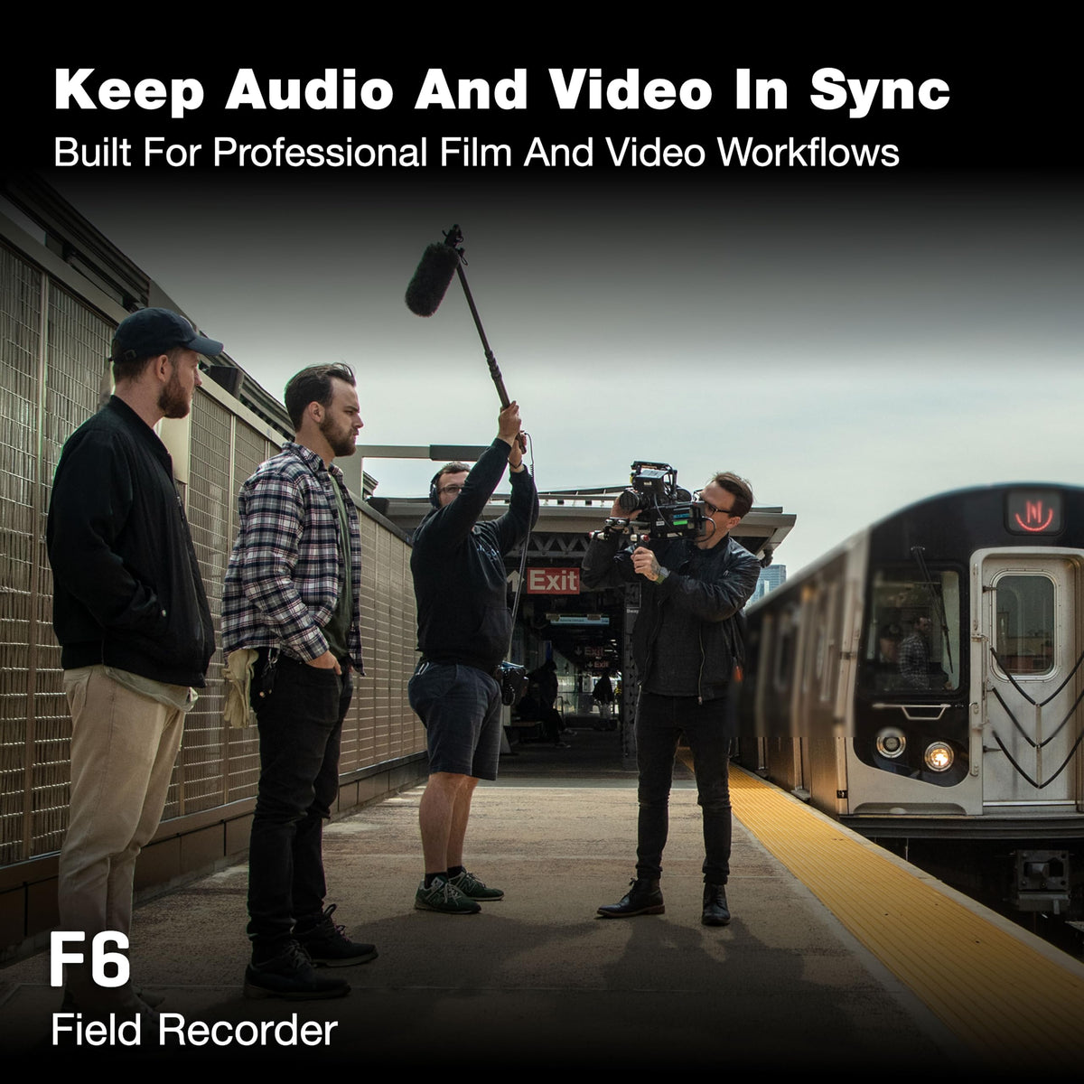 Zoom F6 6-Input 32-Bit Float Field Recorder