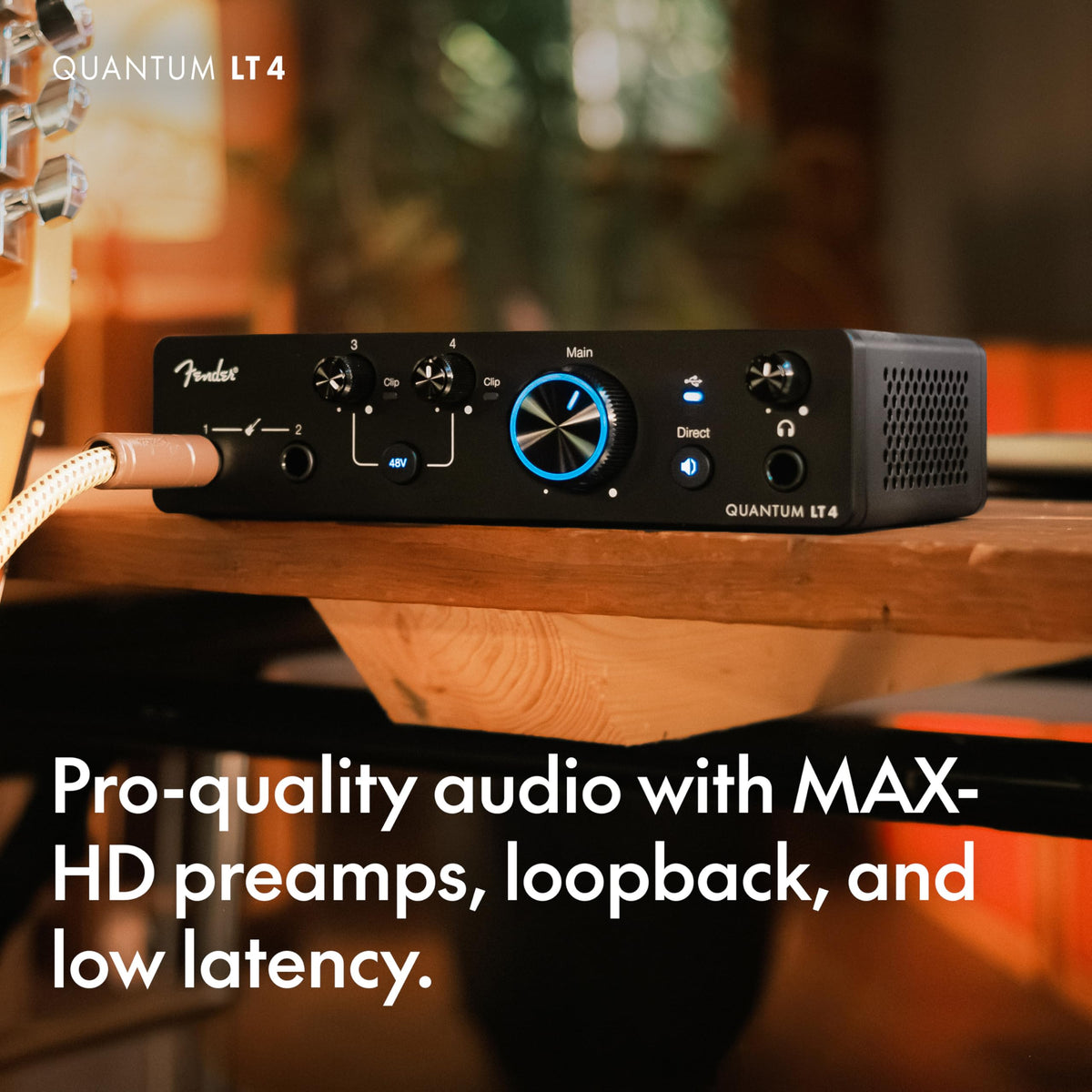 Fender Quantum LT 4 USB-C Audio Interface