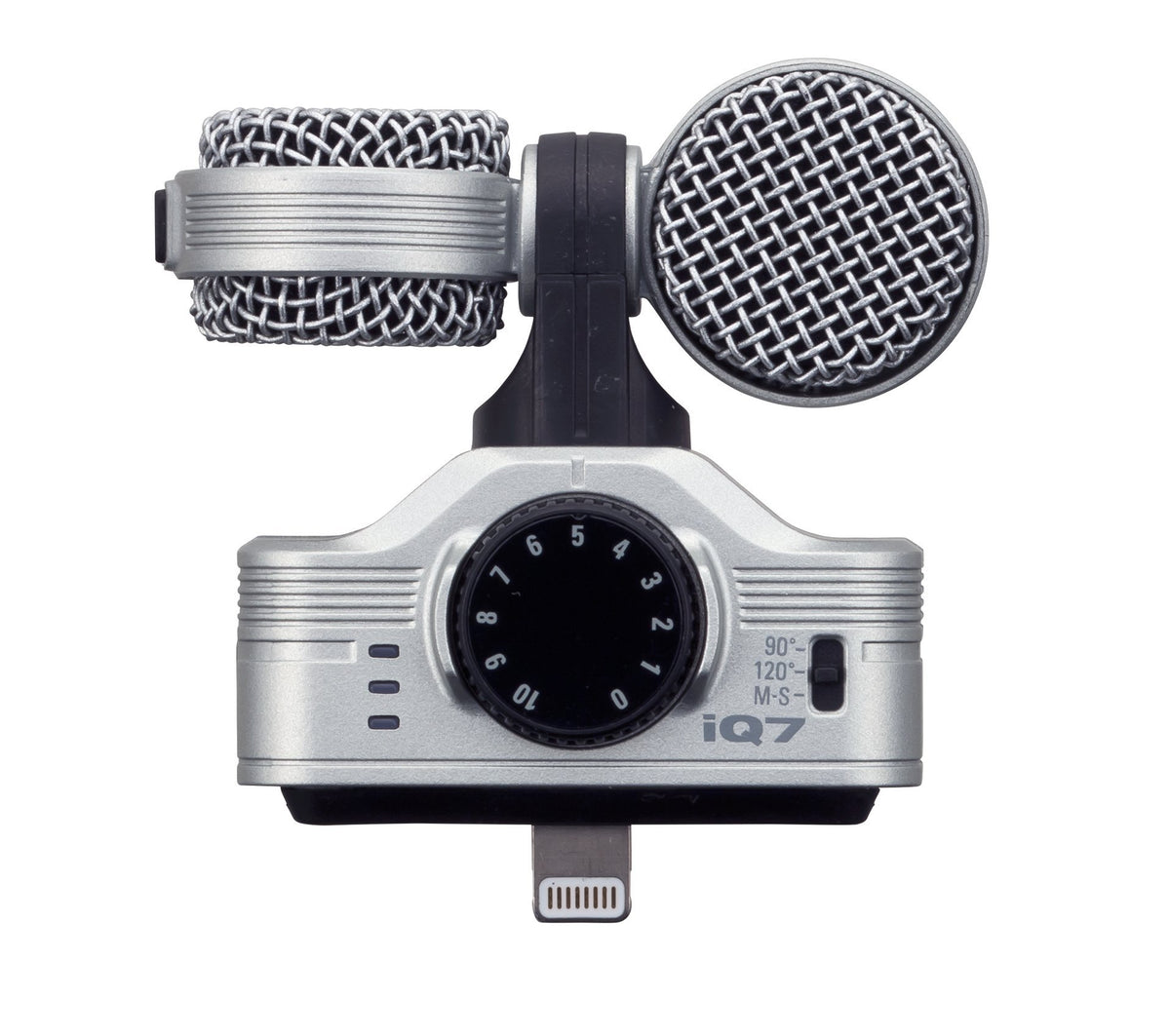 Zoom iQ7 Lightning Mid-Side Stereo Microphone for iOS