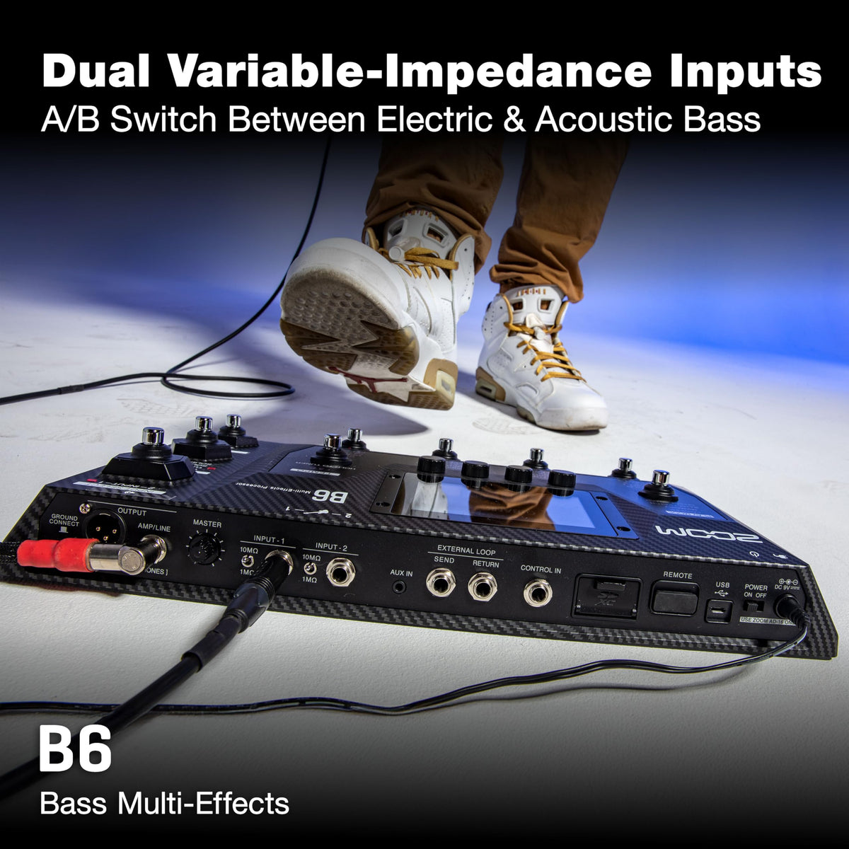 Zoom B6 Bass Multi-Effects Processor