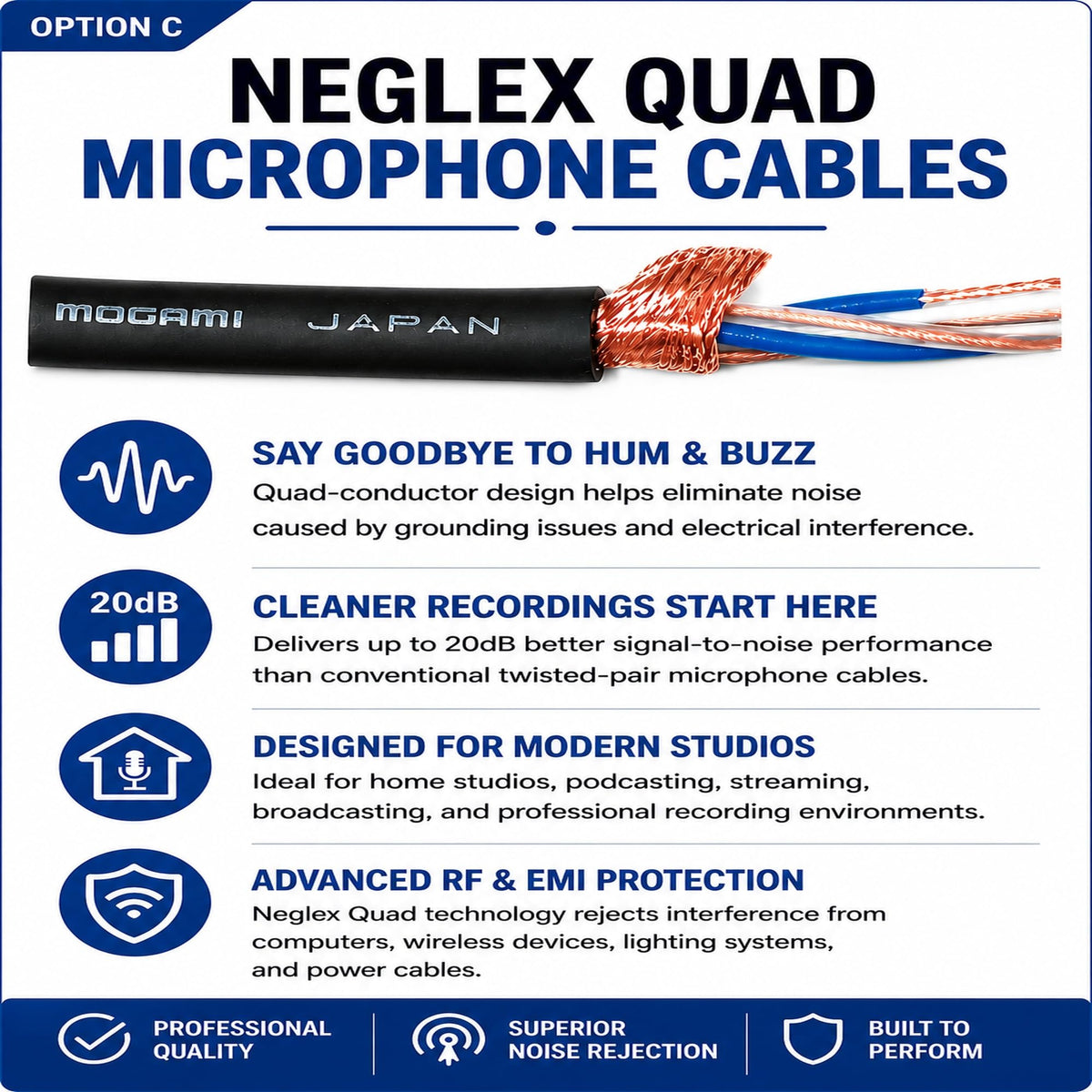 Mogami GOLD STUDIO-50 50' XLR Microphone Cable