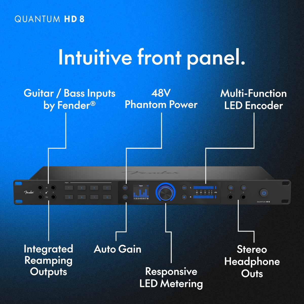 Fender Quantum HD 8 USB-C Audio Interface
