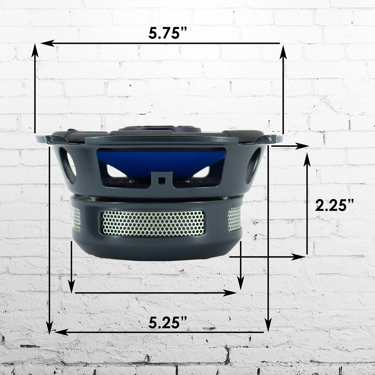 Gravity GR-1386H 5.25" 2-Way Coaxial Car Speakers